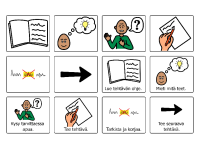 Tehtävässä eteneminen, pienemmät kuvat