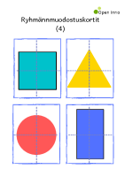 4 Ryhmänmuodostuskortit